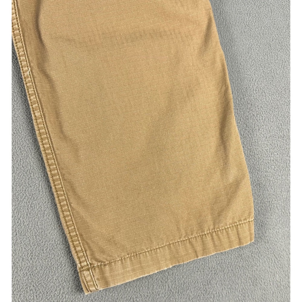 Carhartt Cargo Pants 34x32 Yukon Brown Tappen Relaxed Force Ripstop Workwear - Picture 4 of 11